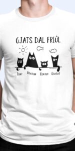 T-shirt uomo "Gjats dal Friûl"