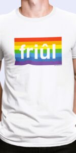 T-shirt uomo "Arcobaleno Friûl"