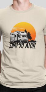 T-shirt uomo “Simpri ator - Camper”