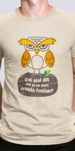 T-shirt uomo “Fevelâ furlan"