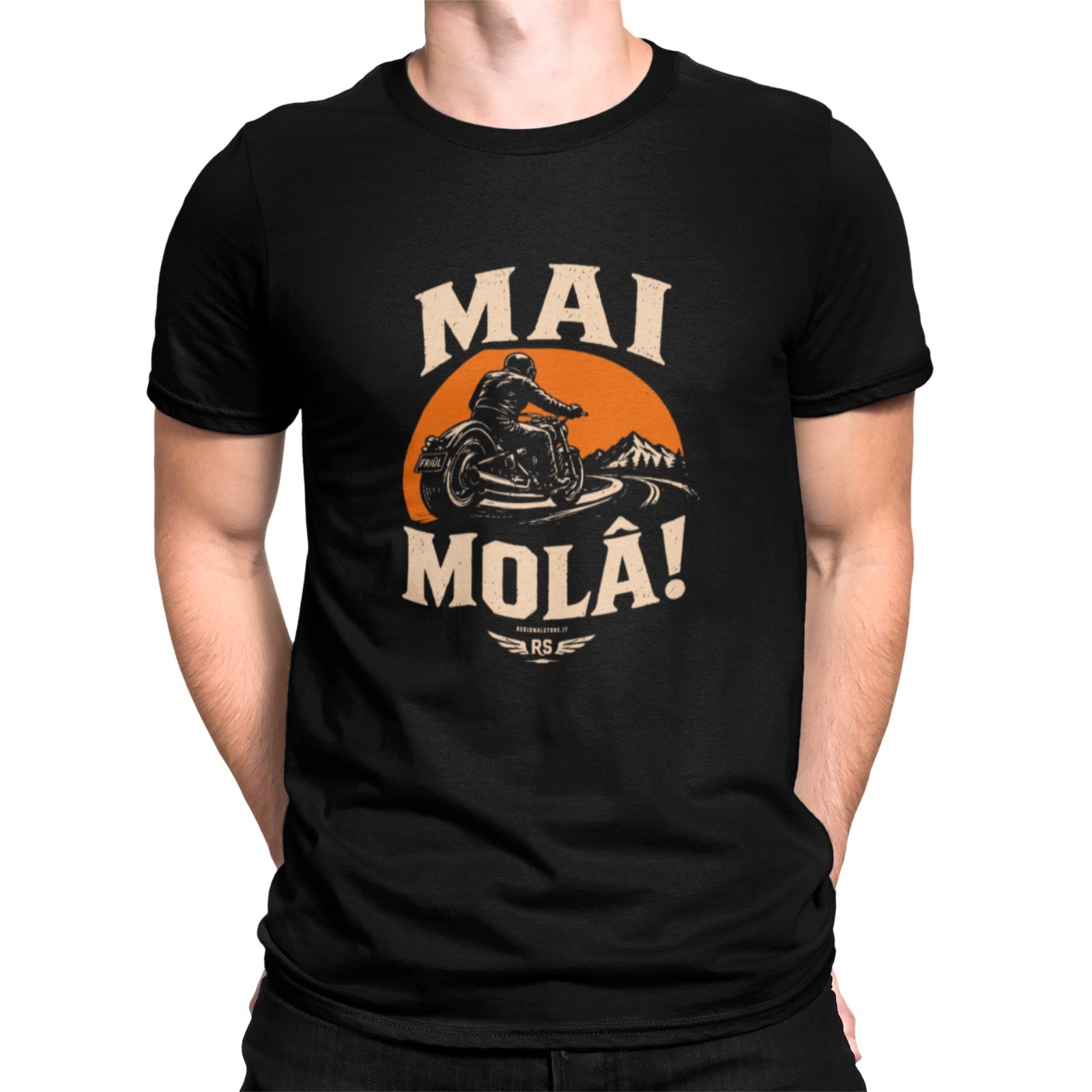 mola moto nero