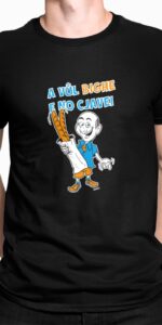 T-shirt uomo "A vûl bighe e no cjavei"