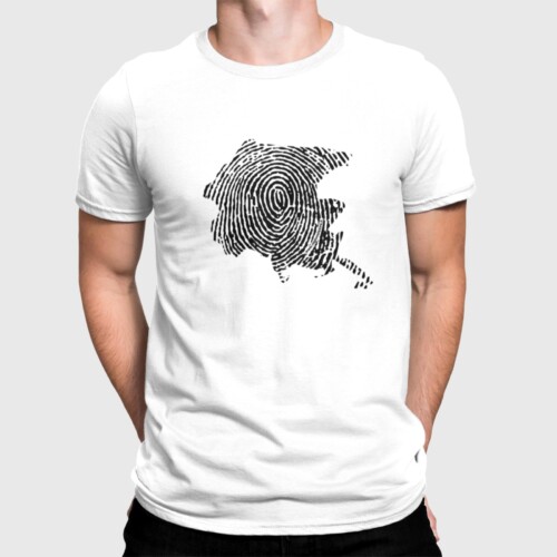 T-shirt uomo "FVG finger print"