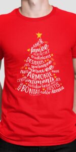 T-shirt uomo "Bon Nadâl!"