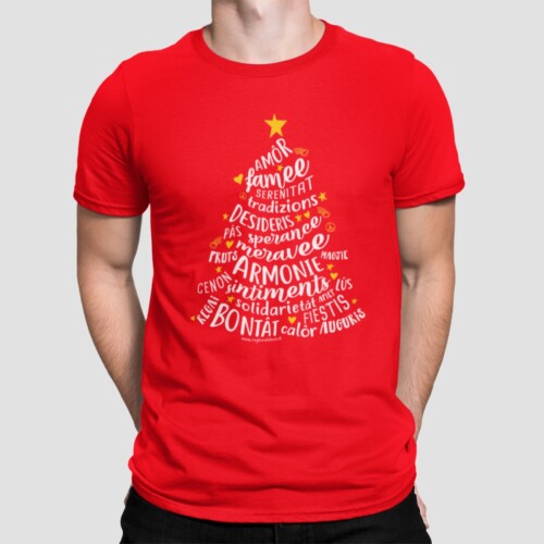 T-shirt uomo "Bon Nadâl!"