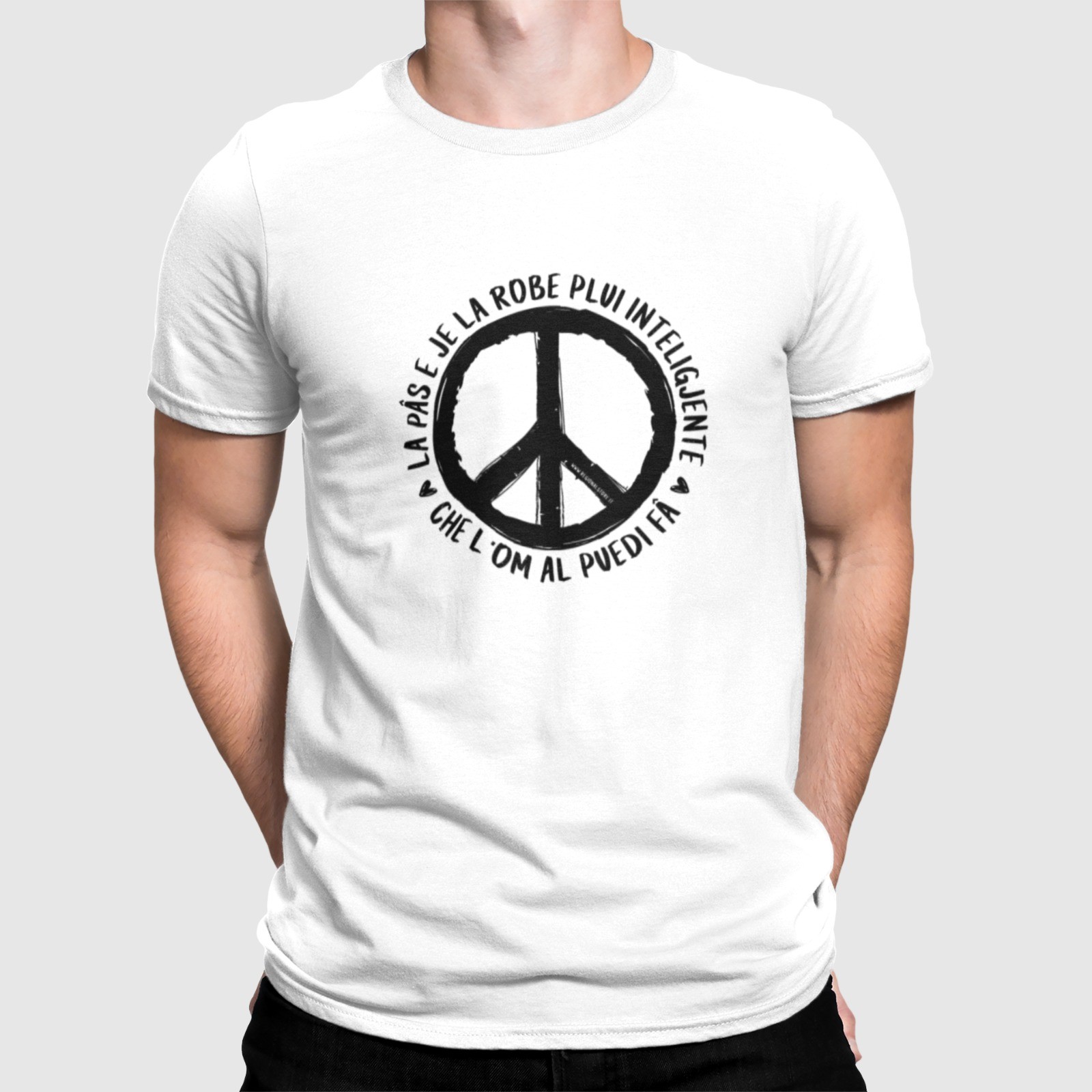 T-shirt uomo "Pace" - immagine 1
