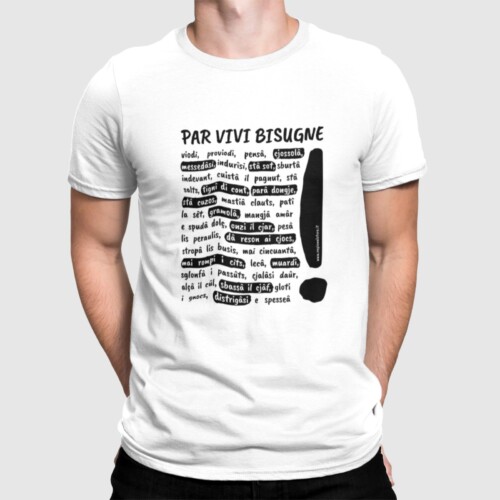 T-shirt uomo “Par vivi"